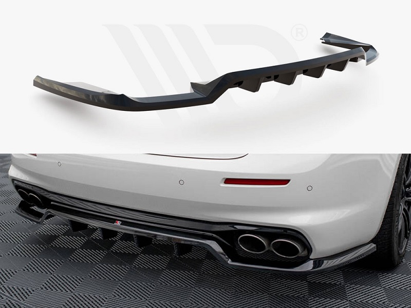 MASERATI GHIBLI Facelift 2017 2020 Rear Bumper Diffuser Banshee